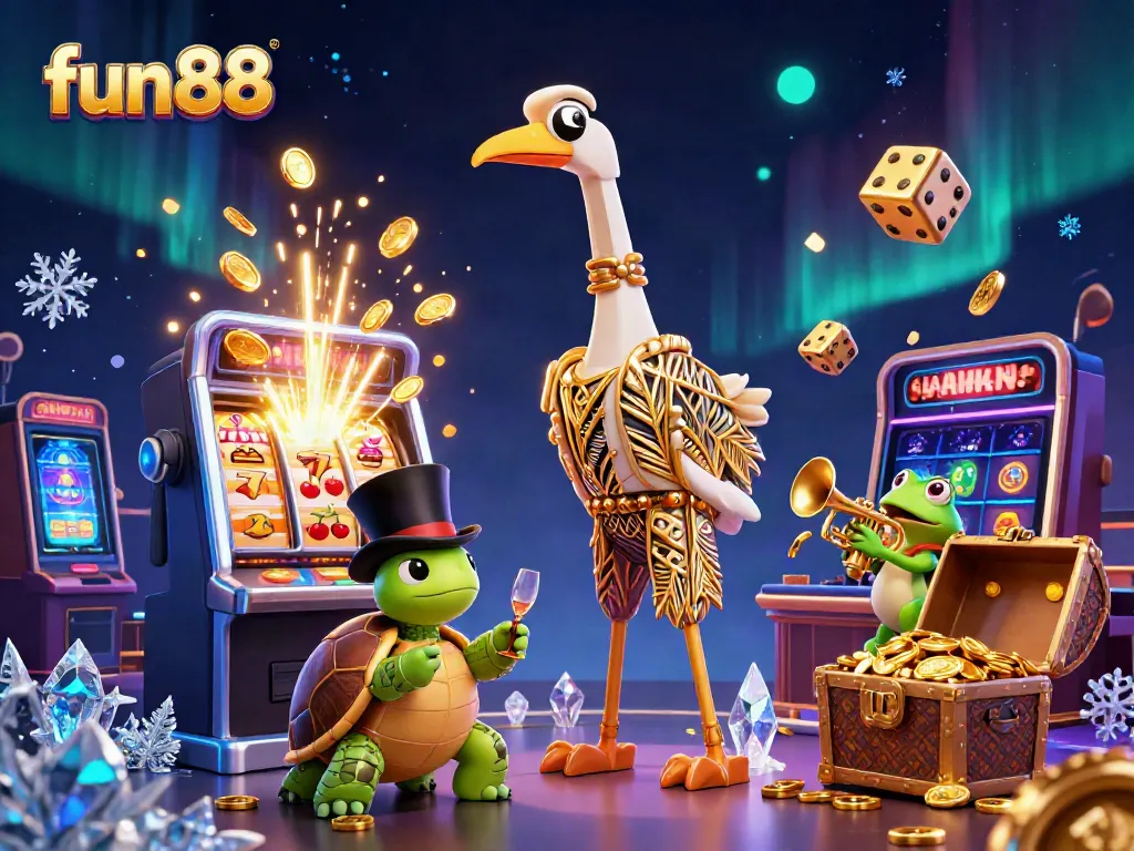 Experience thrilling gameplay at fun88 with a vibrant casino atmosphere featuring unique characters and stunning visuals.