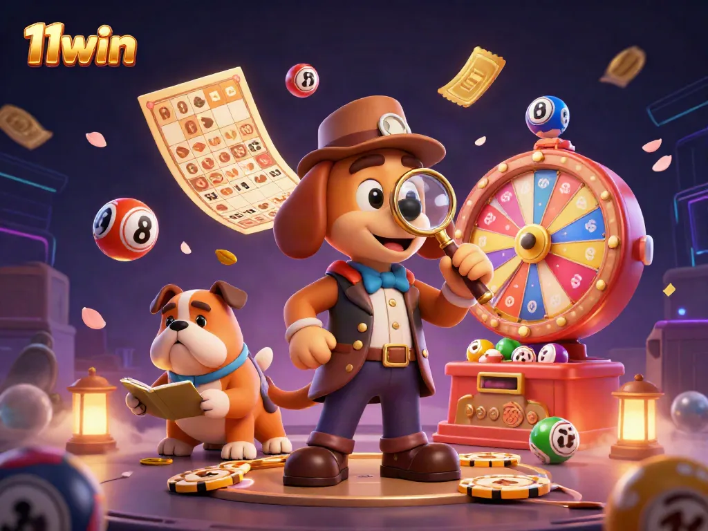 Join the excitement at 11win, with colorful balls, golden tickets, and clues that lead to jackpot victories!