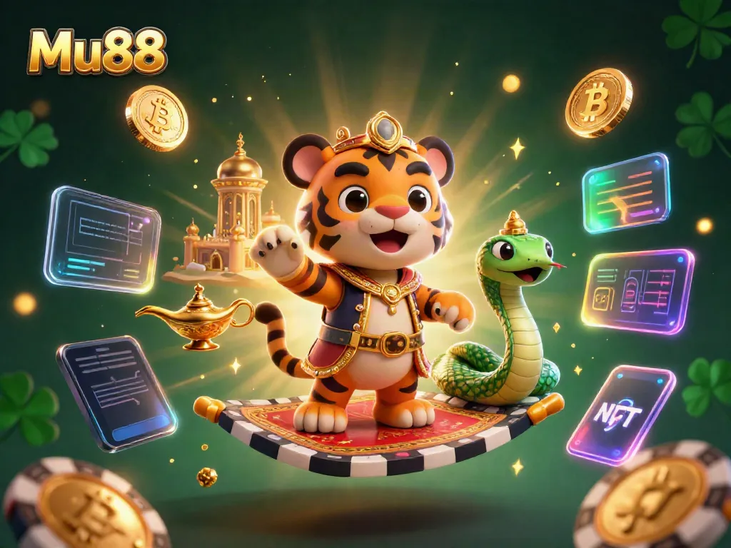 Engage in thrilling gameplay with Mu88's vibrant casino experience, featuring rich colors and intricate design.