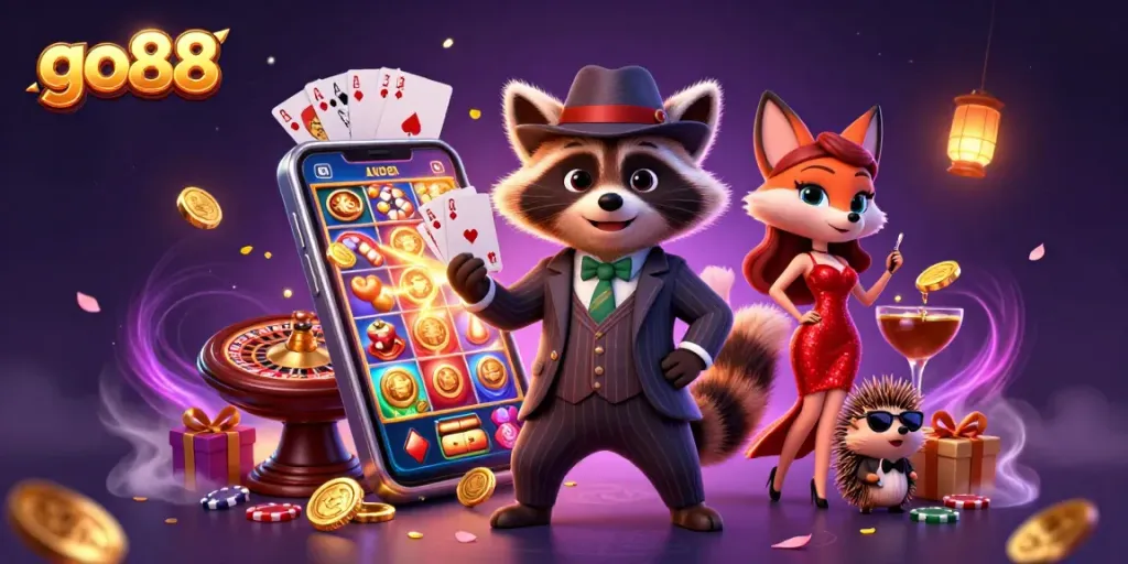 Tham gia vào thế giới game go88 với hình ảnh cá tính từ các nhân vật 3D thu hút, mang đến cảm giác phấn khích cho người chơi.