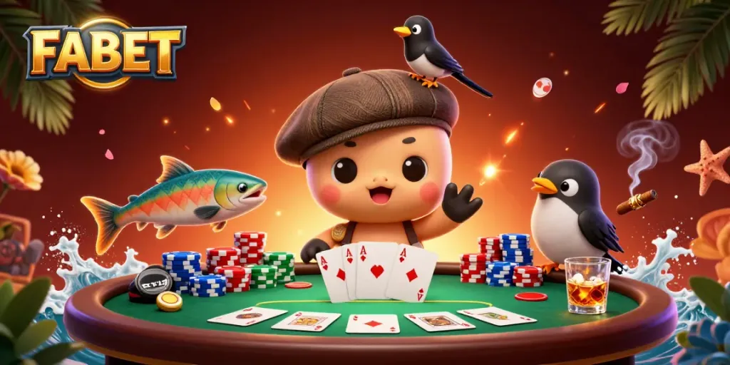 Engage in thrilling action at FABET's vibrant casino with Nessie and friends!